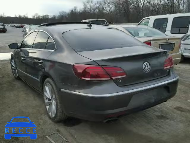 2013 VOLKSWAGEN CC LUXURY WVWHU7AN8DE504525 зображення 2