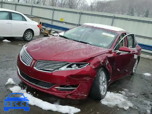 2014 LINCOLN MKZ HYBRID 3LN6L2LUXER819385 Bild 1