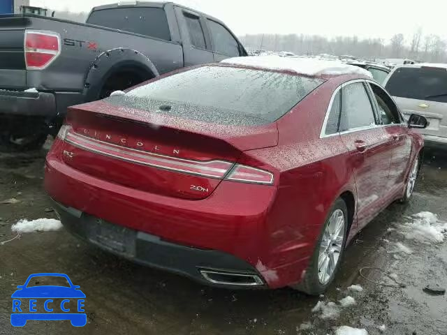 2014 LINCOLN MKZ HYBRID 3LN6L2LUXER819385 Bild 3