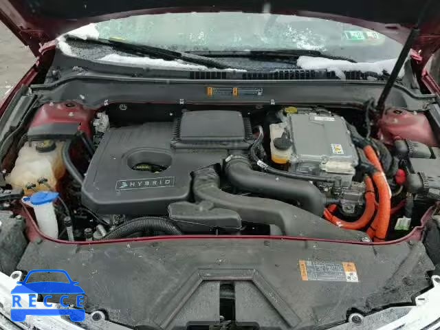 2014 LINCOLN MKZ HYBRID 3LN6L2LUXER819385 Bild 6
