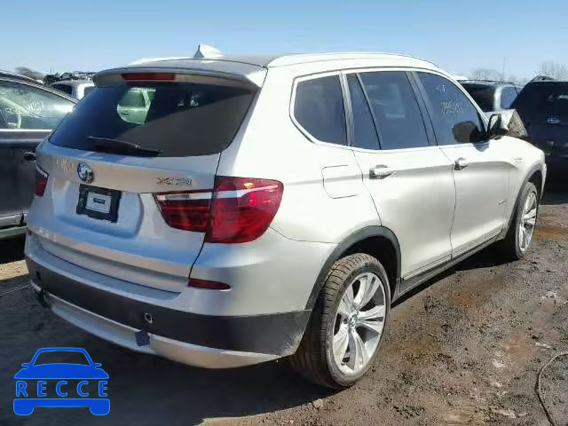 2012 BMW X3 XDRIVE3 5UXWX7C5XCL976178 image 3