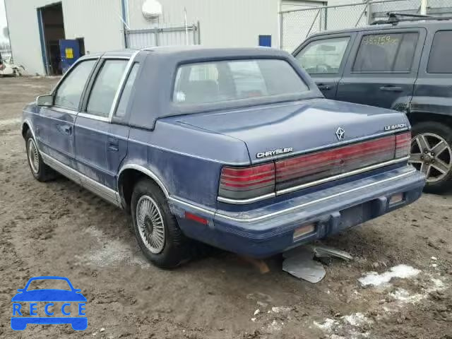 1991 CHRYSLER LEBARON 3C3BA5636MT004622 image 2