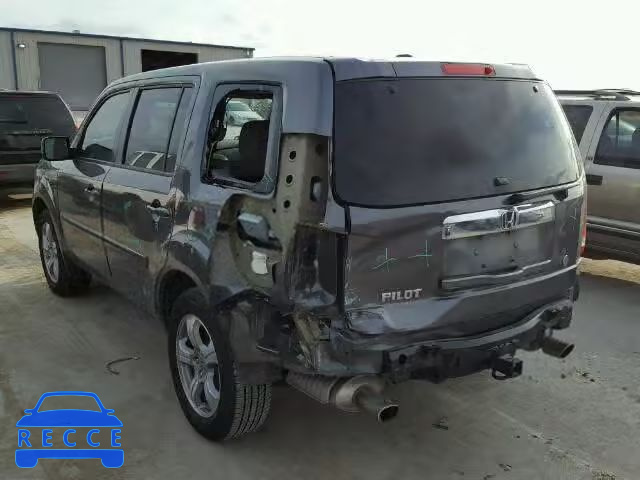 2013 HONDA PILOT EXLN 5FNYF3H72DB002165 image 2