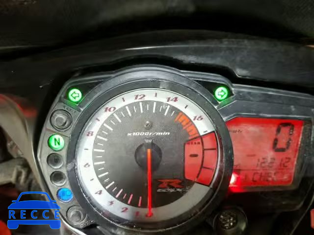 2008 SUZUKI GSX-R750 JS1GR7LAX82101672 image 9