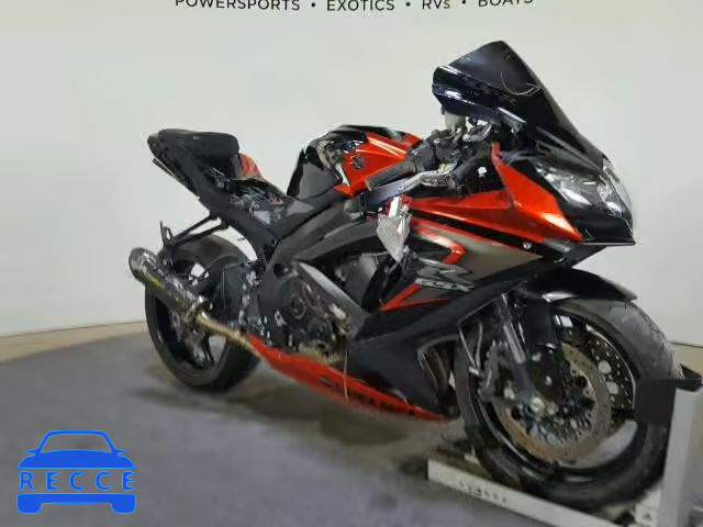 2008 SUZUKI GSX-R750 JS1GR7LAX82101672 image 1