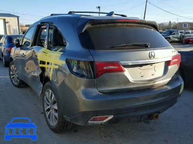 2014 ACURA MDX TECH 5FRYD4H49EB026559 Bild 2