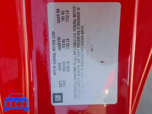 2008 SATURN SKY 1G8MC35B88Y118440 Bild 9