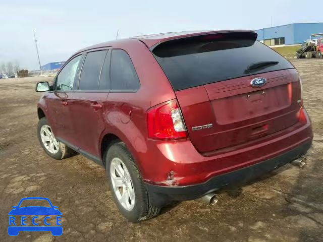 2014 FORD EDGE SEL 2FMDK3JC0EBB74268 image 2