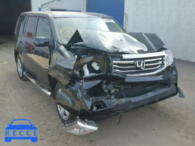 2014 HONDA PILOT EXLN 5FNYF4H77EB023276 image 0