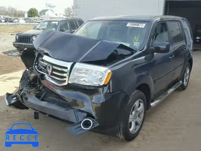 2014 HONDA PILOT EXLN 5FNYF4H77EB023276 image 1