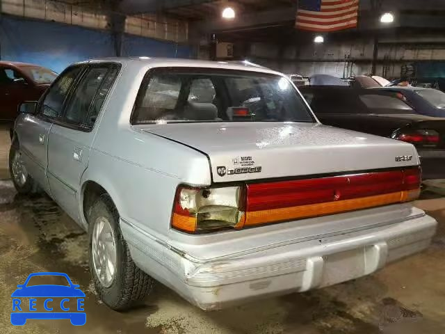 1993 DODGE SPIRIT 3B3XA46K3PT504195 зображення 2