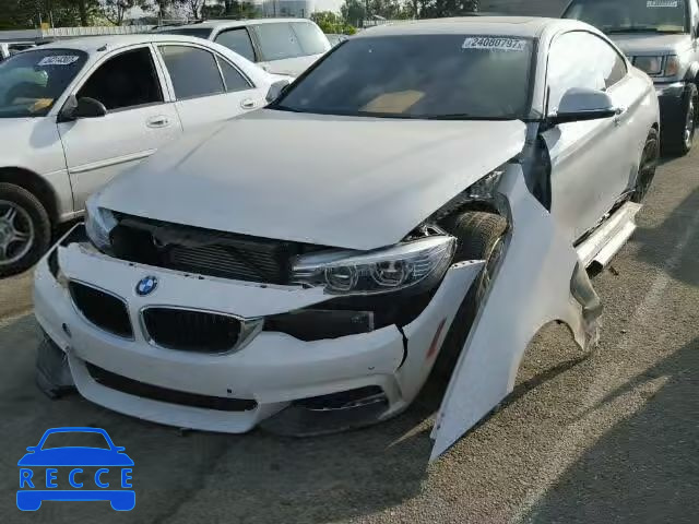 2015 BMW 435I WBA3R1C55FK194616 image 1