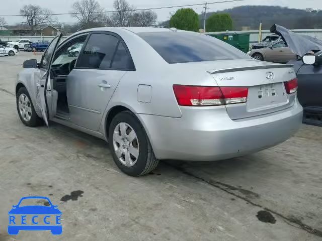 2008 HYUNDAI SONATA 5NPET46C68H374679 image 2