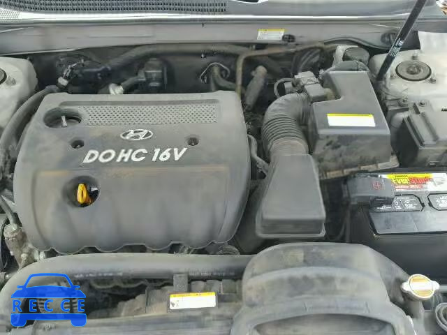 2008 HYUNDAI SONATA 5NPET46C68H374679 image 6