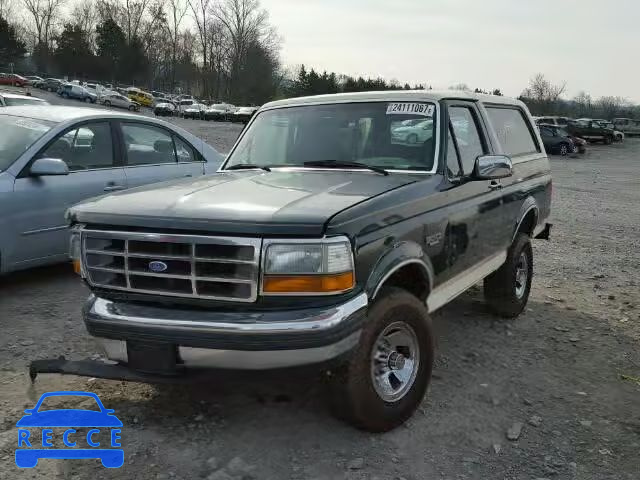 1992 FORD BRONCO 1FMEU15H3NLA01174 image 1