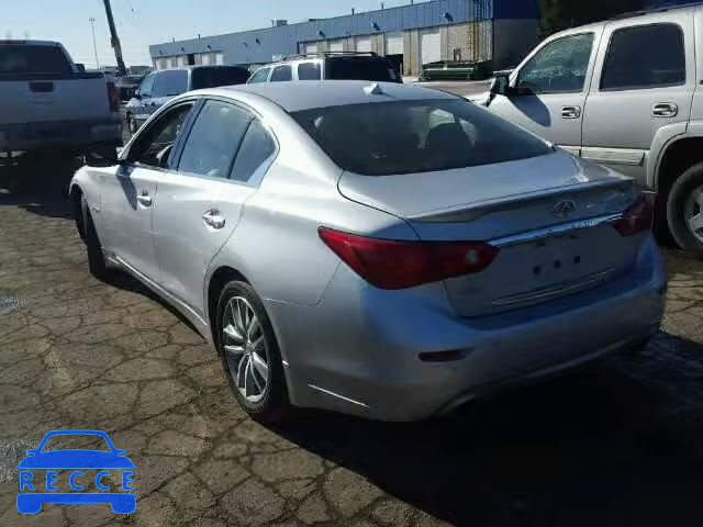 2015 INFINITI Q50 HYBRID JN1AV7ARXFM850931 image 2