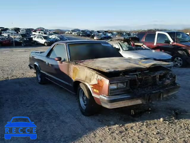 1984 CHEVROLET EL CAMINO 1GCCW80H3ER127649 зображення 0