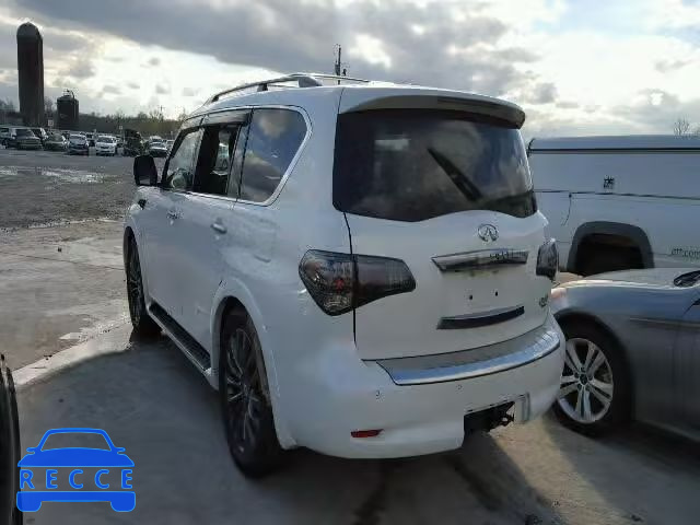 2015 INFINITI QX80 JN8AZ2NE5F9087462 image 2