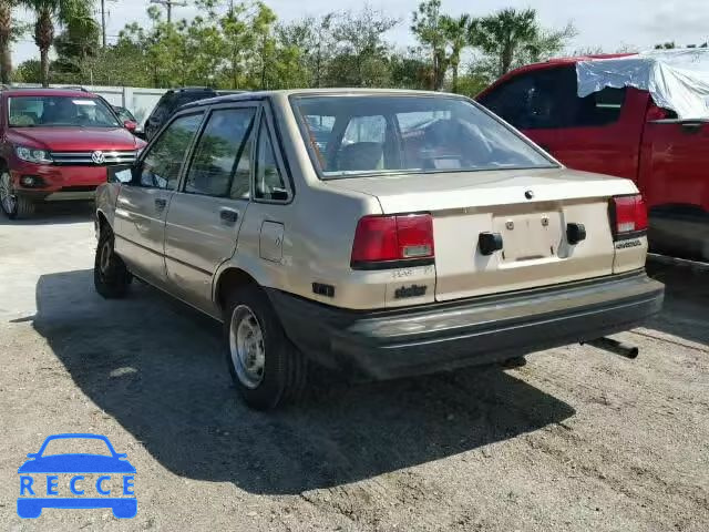 1988 CHEVROLET NOVA 1Y1SK5144JZ020911 зображення 2