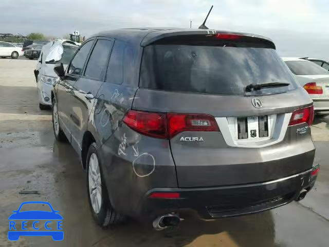 2011 ACURA RDX 5J8TB2H2XBA001762 image 2