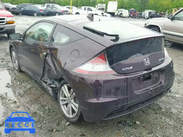 2013 HONDA CR-Z JHMZF1D40DS002168 image 2