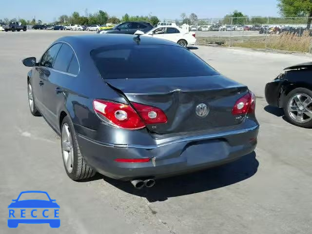 2012 VOLKSWAGEN CC LUXURY WVWHN7AN6CE524543 image 2