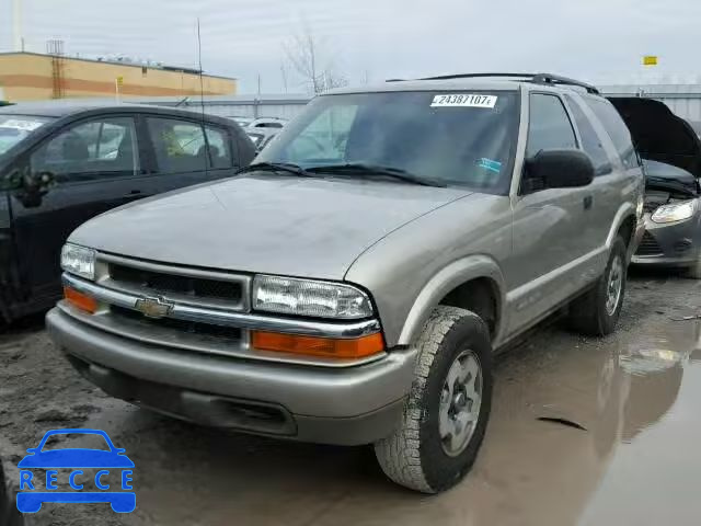 2005 CHEVROLET BLAZER 1GNCT18X35K121538 зображення 1