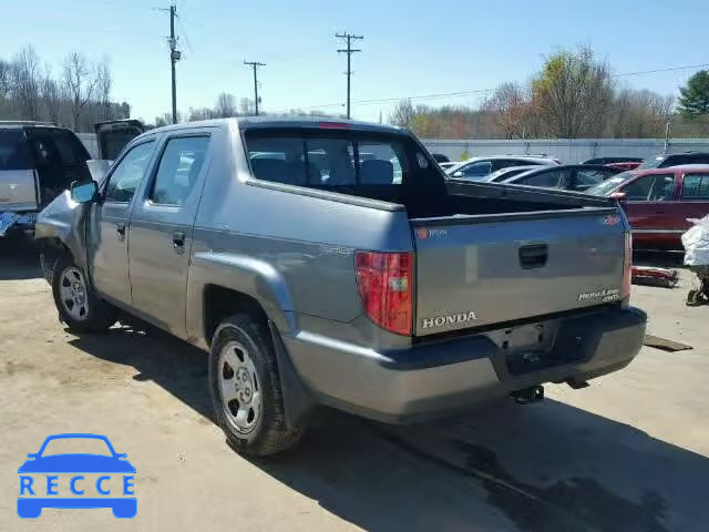 2009 HONDA RIDGELINE 5FPYK16279B106334 image 2