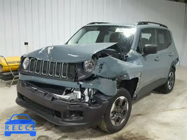 2016 JEEP RENEGADE S ZACCJBAT4GPE16202 image 1