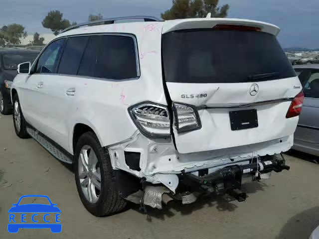 2017 MERCEDES-BENZ GLS 450 4M 4JGDF6EE6HA859635 image 2