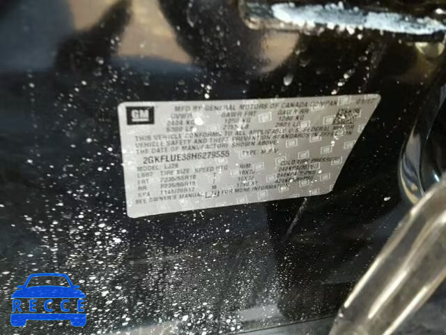 2017 GMC TERRAIN SL 2GKFLUE38H6279555 image 9