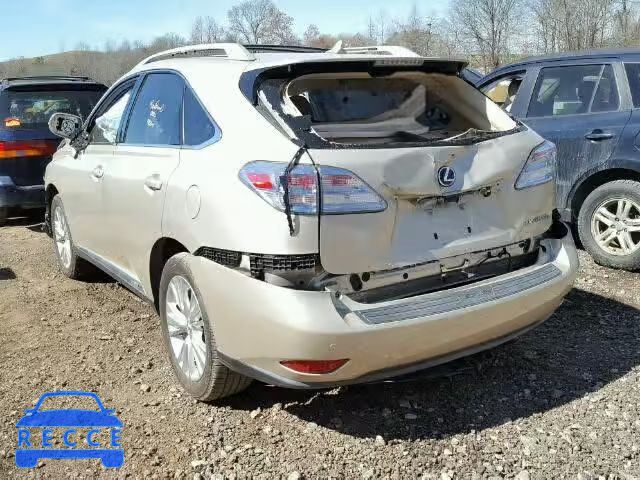 2012 LEXUS RX 450H JTJBC1BAXC2424884 image 2