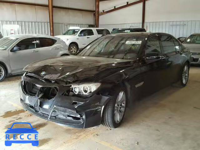 2014 BMW 740LI WBAYE4C5XED137964 image 1