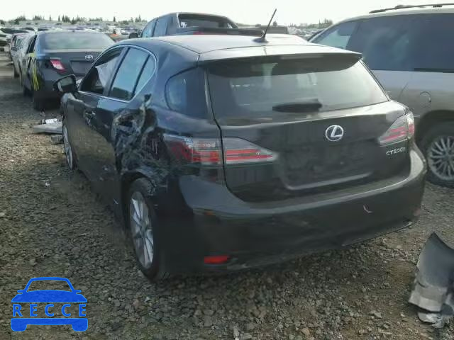 2011 LEXUS CT200H JTHKD5BH1B2010975 зображення 2