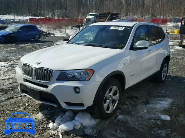 2012 BMW X3 XDRIVE2 5UXWX5C55CL718624 зображення 1