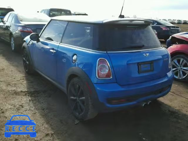 2011 MINI COOPER S WMWSV3C54BTY13097 image 2