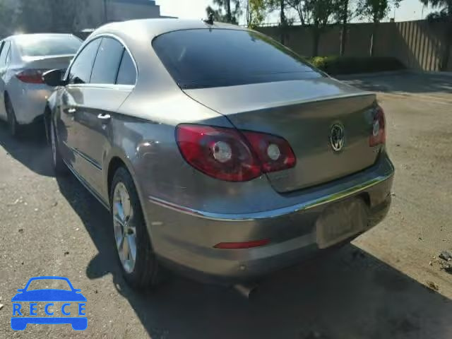 2010 VOLKSWAGEN CC LUXURY WVWHP7AN3AE537872 image 2