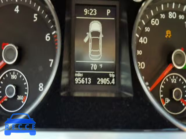 2010 VOLKSWAGEN CC LUXURY WVWHP7AN3AE537872 image 7
