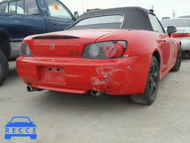 2001 HONDA S2000 JHMAP11421T005626 image 3