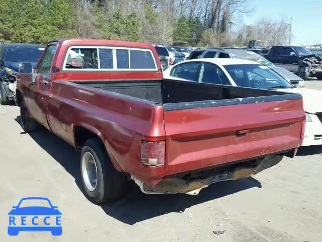 1985 CHEVROLET C10 1GCDC14H3FF360206 image 2