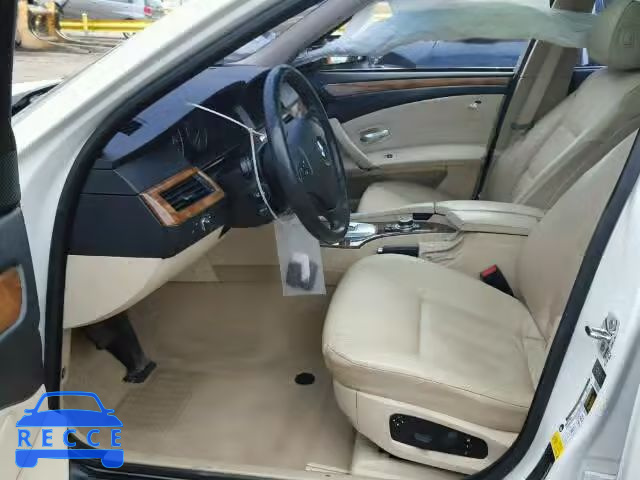 2009 BMW 528I WBANU53569C123793 зображення 4