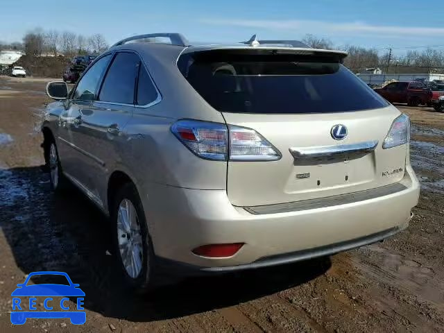 2011 LEXUS RX 450H JTJBC1BA1B2034772 image 2