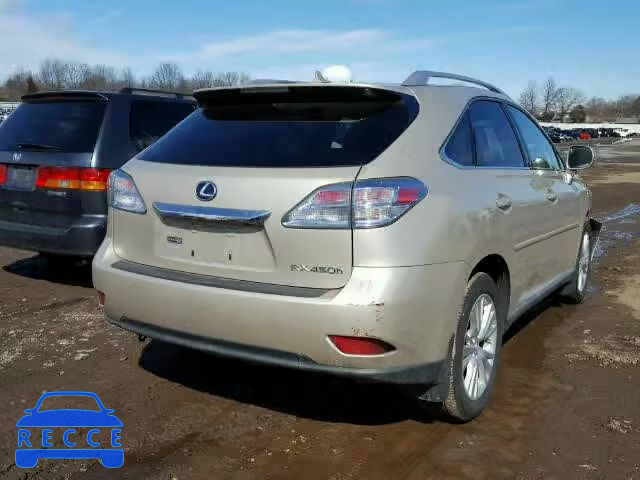 2011 LEXUS RX 450H JTJBC1BA1B2034772 image 3