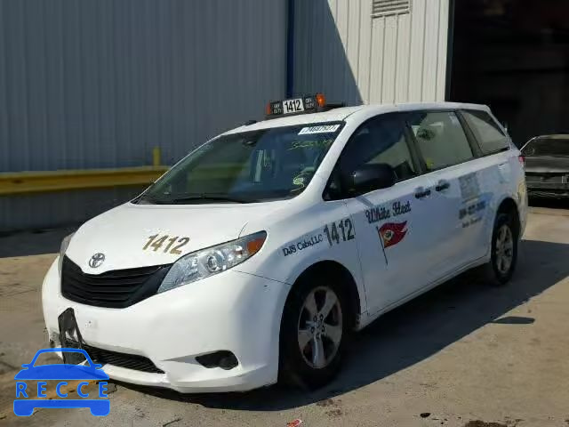 2013 TOYOTA SIENNA 5TDZK3DC0DS352652 image 1