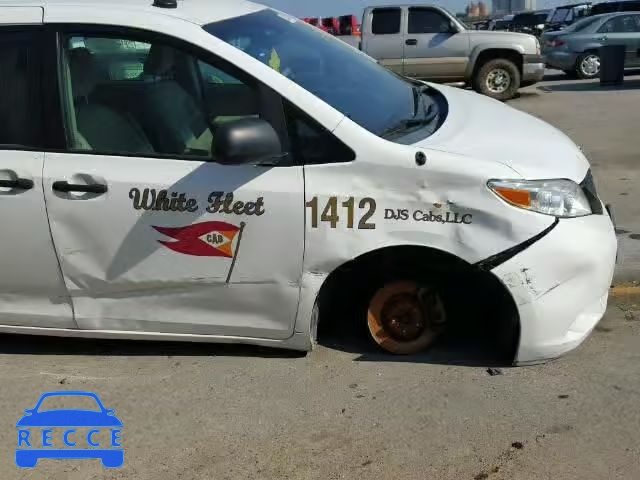 2013 TOYOTA SIENNA 5TDZK3DC0DS352652 image 8