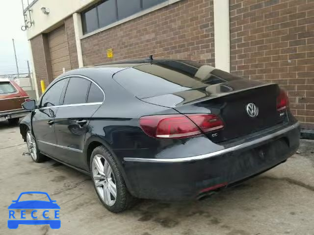 2013 VOLKSWAGEN CC LUXURY WVWRN7AN8DE556108 image 2