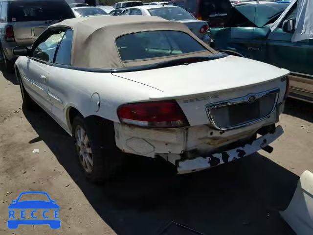 2004 CHRYSLER SEBRING GT 1C3EL75R04N304505 image 2