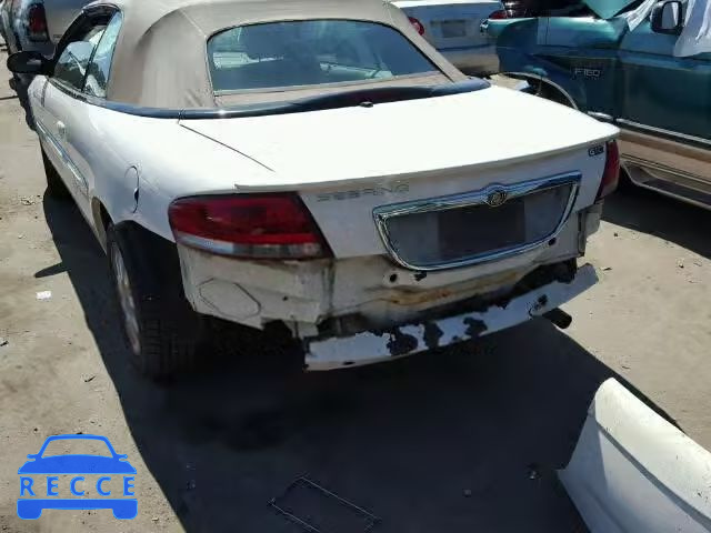 2004 CHRYSLER SEBRING GT 1C3EL75R04N304505 image 8