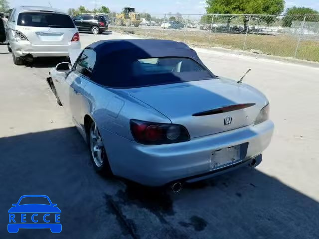 2002 HONDA S2000 JHMAP11472T002898 image 2