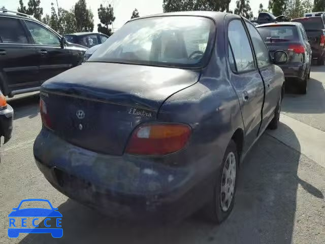 1998 HYUNDAI ELANTRA KMHJF24M7WU717830 image 3